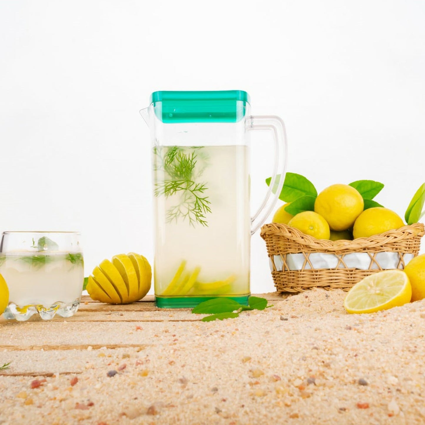 Resistant Glass Jug – Durable for Juice, Milk, Cold & Hot Beverages