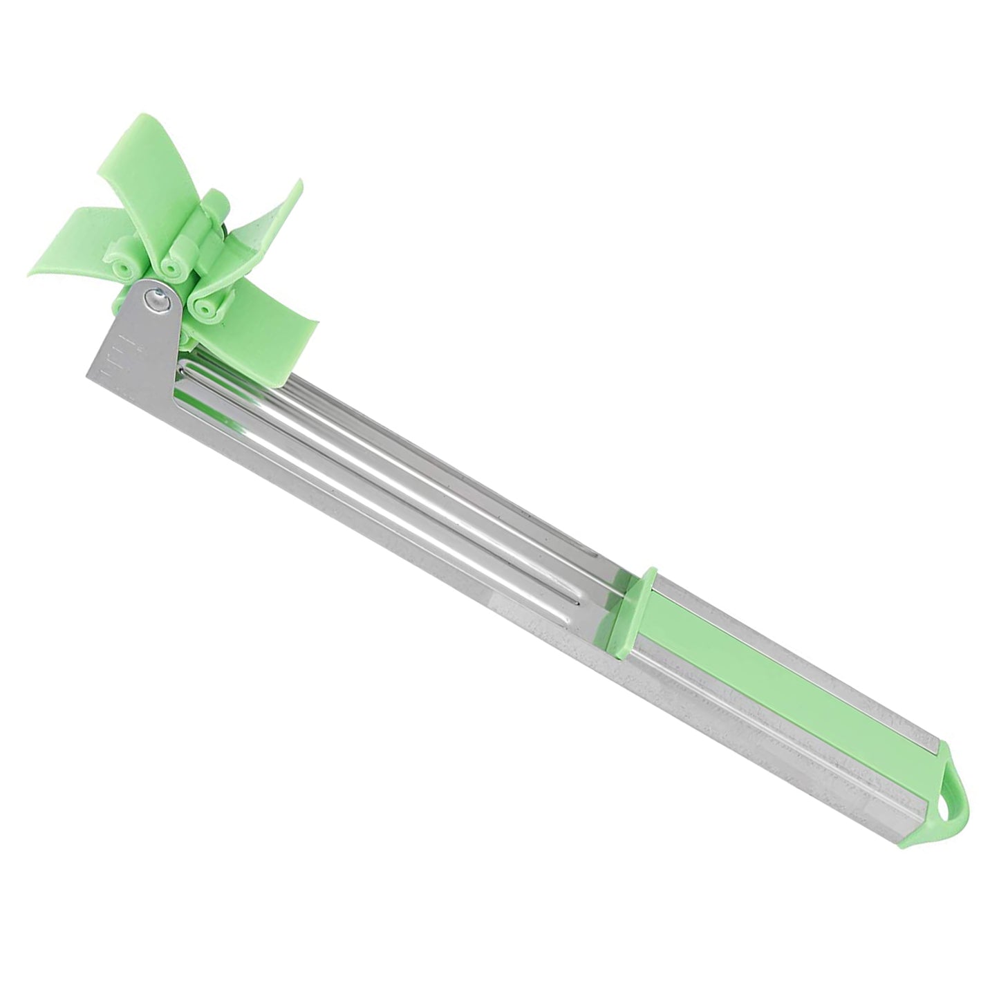 Stainless Steel Watermelon Cutter – Washable Windmill Slicer & Peeler for Easy Use