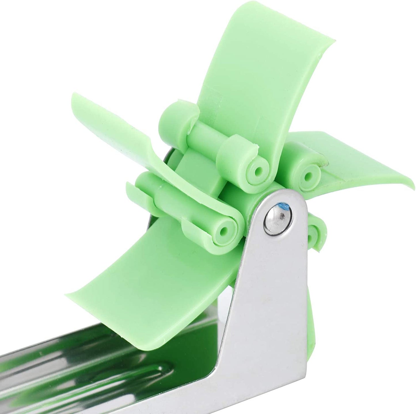 Stainless Steel Watermelon Cutter – Washable Windmill Slicer & Peeler for Easy Use