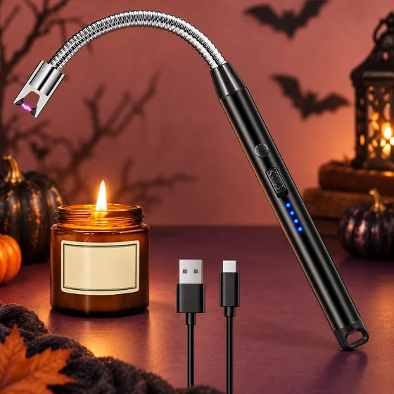 USB Rechargeable Arc Lighter with Long Flexible Neck