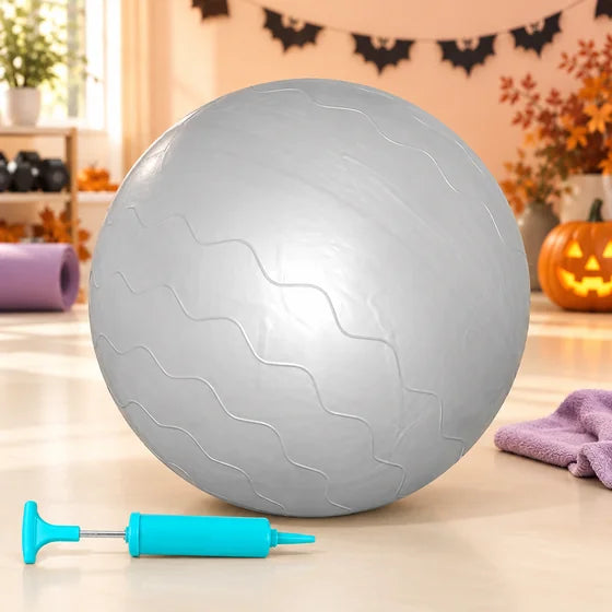 Exercise Gym Ball with Foot Pump – 75 cm