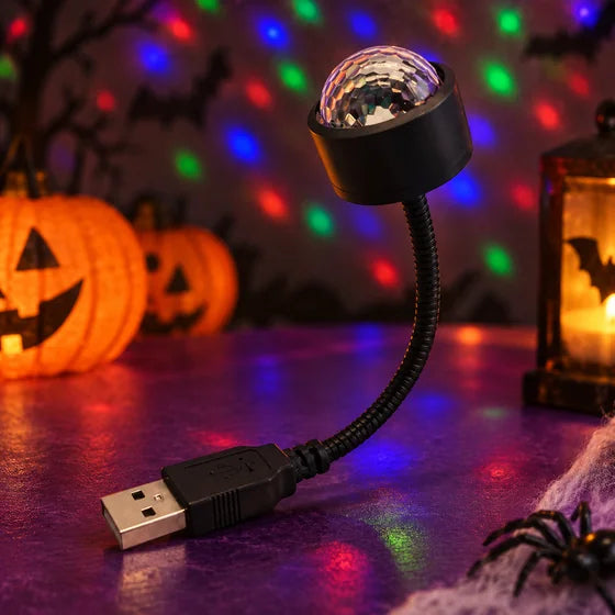 USB Star Projector & Mini Disco Light
