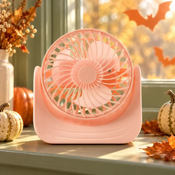 USB Mini Desk Fan with Adjustable Tilt