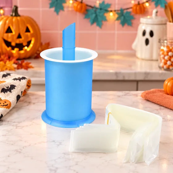 Popsicle Maker with 20 Reusable Bags