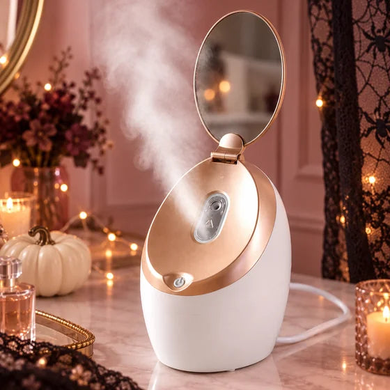 Electric Facial Steamer with Mirror