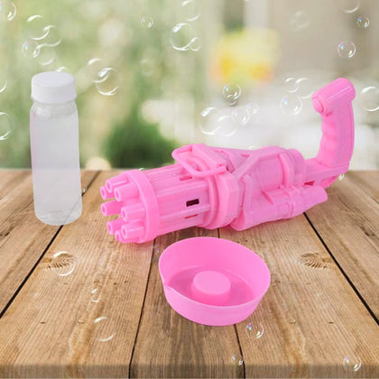 8028 Battery Operated Bubble Gun Toy front view