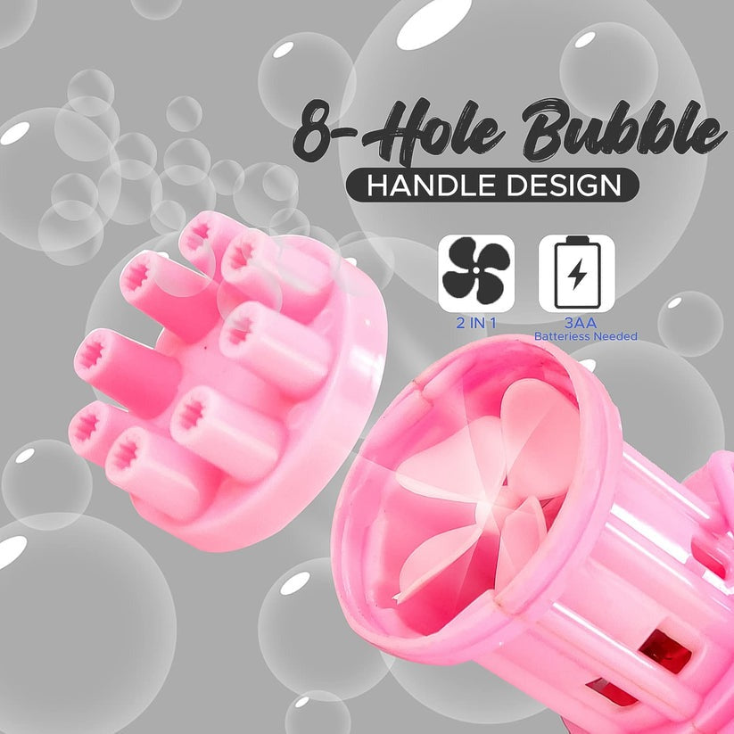 8028 Battery Operated Bubble Gun toy close-up