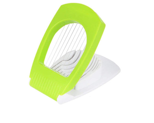 Premium Egg Cutter – Stainless Steel Wire Slicer for Boiled Eggs