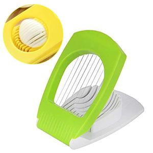 Premium Egg Cutter – Stainless Steel Wire Slicer for Boiled Eggs