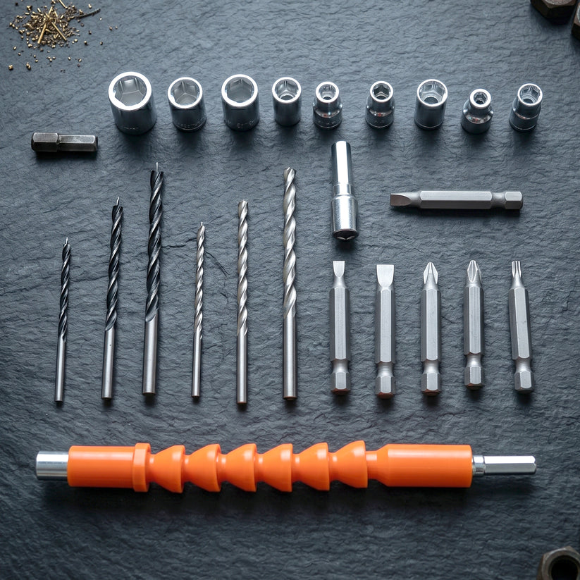 Cordless Drill Machine Tool Kit Set With Drill Bits