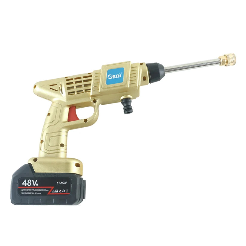 Double Battery 48v Rechargeable Electric Car Washer Gun (1 Set)