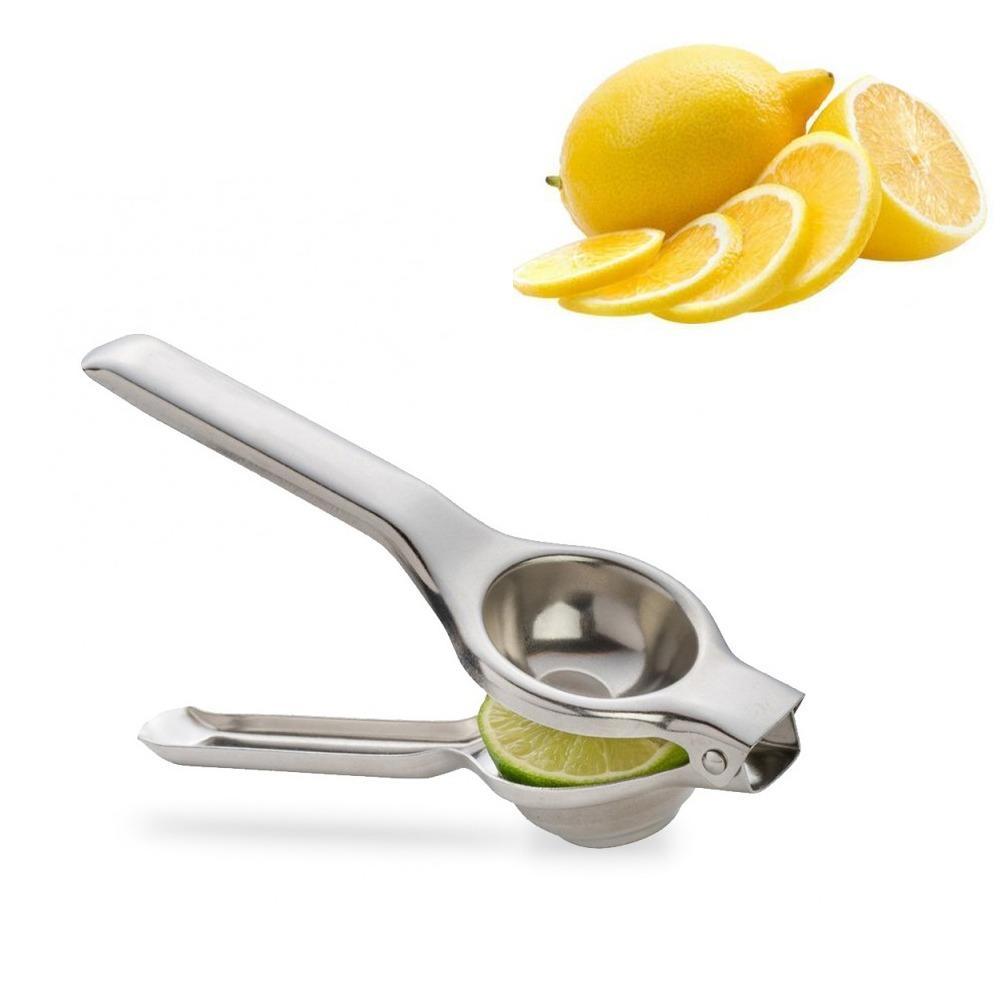 Heavy-Duty Stainless Steel Lemon Squeezer – Manual Citrus Juicer for Kitchen Use