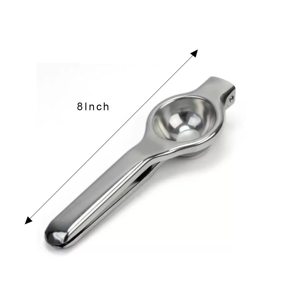 Heavy-Duty Stainless Steel Lemon Squeezer – Manual Citrus Juicer for Kitchen Use