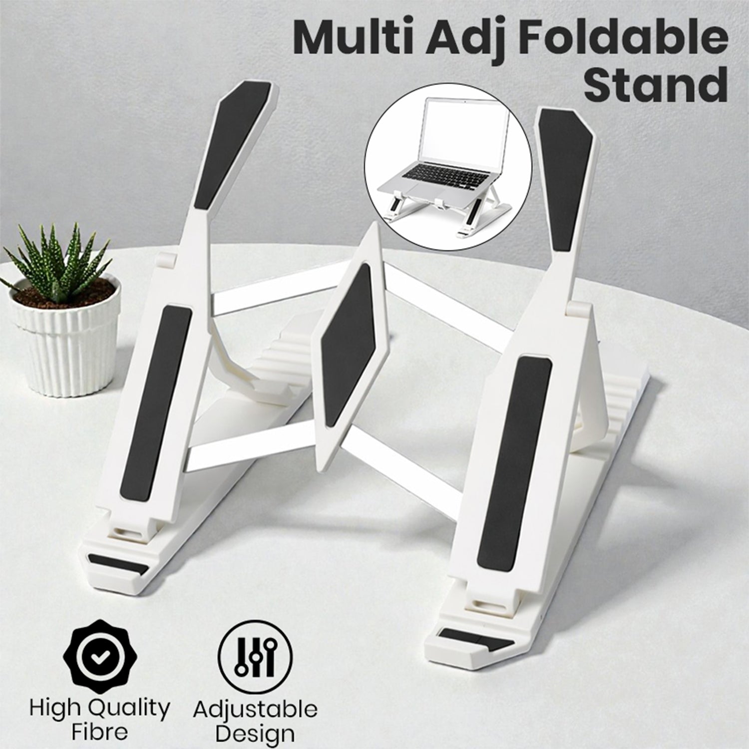 Multi-position Adjustable Tablet  Mobile Phone  Laptop Stand  Bracket Holder (1 Pc)