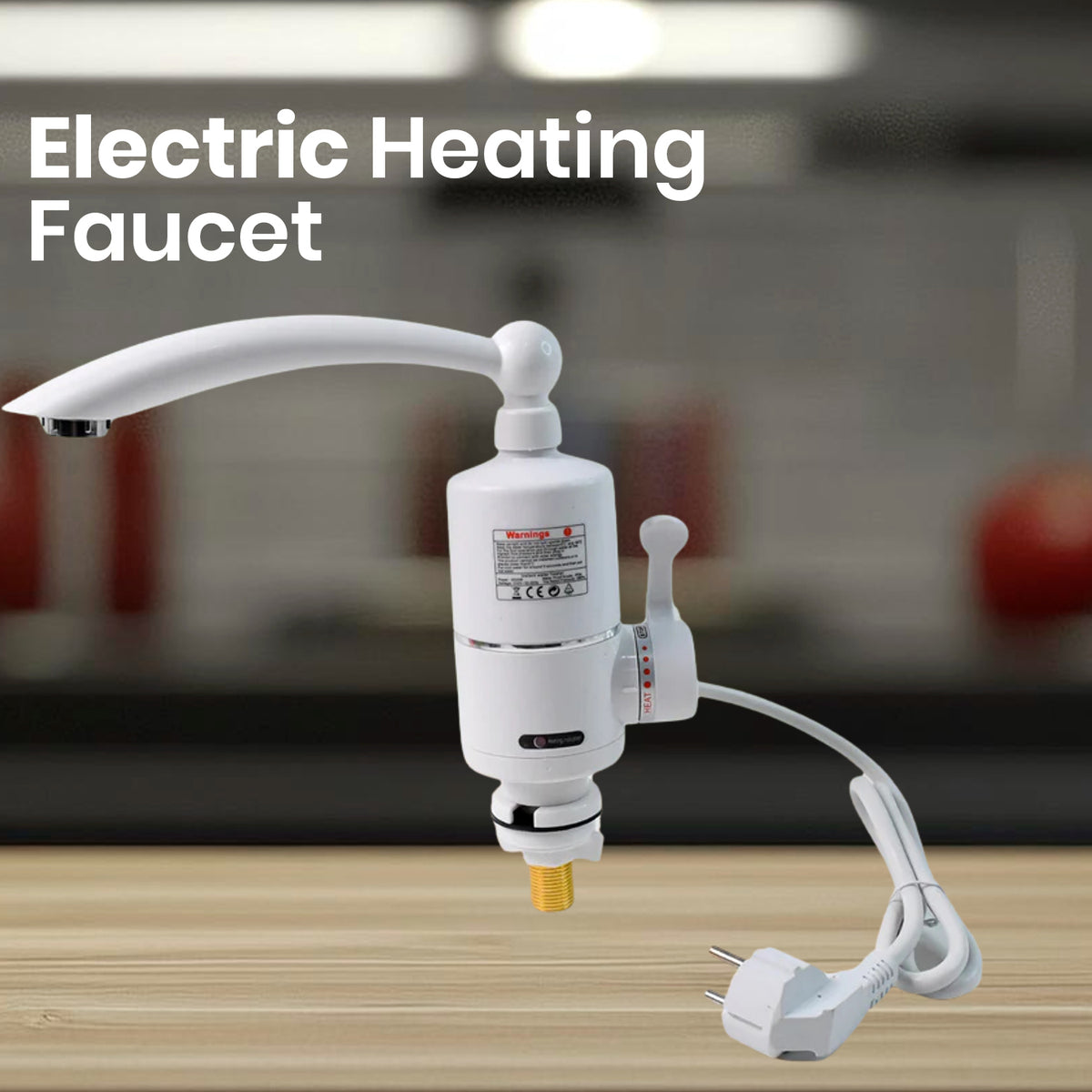Instant heating electric water heater faucet tap