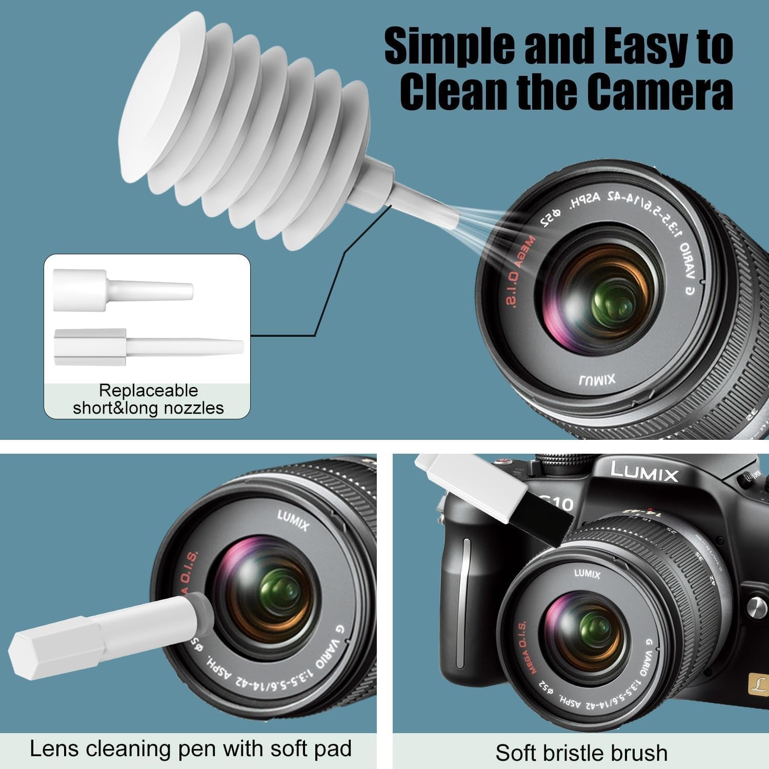20-in-1 Keyboard Cleaner Kit – Laptop, Phone, Screen & Camera Cleaning Kit with Electronic Brush & Spray