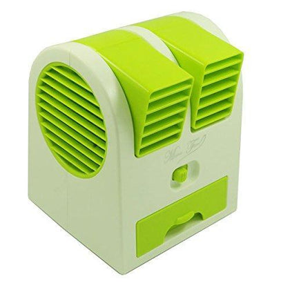 201 Dual Bladeless Mini Air Conditioner, front view