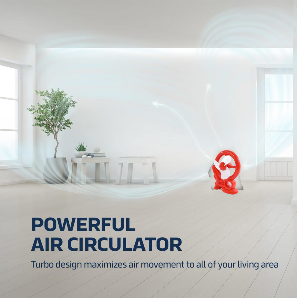 Cart Shape Mini Fan Usb Powered Portable Usb Mini Cooling Fan (Battery Not Include)