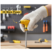 All components of the 24 Pcs T-Shape Screwdriver Set laid out
