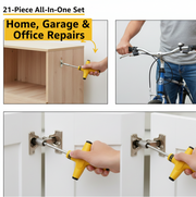 Person using the ergonomic T-handle screwdriver for electronic device repair