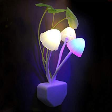 Colorful Mushroom Night Light – LED Lamp for Bedroom & Decor