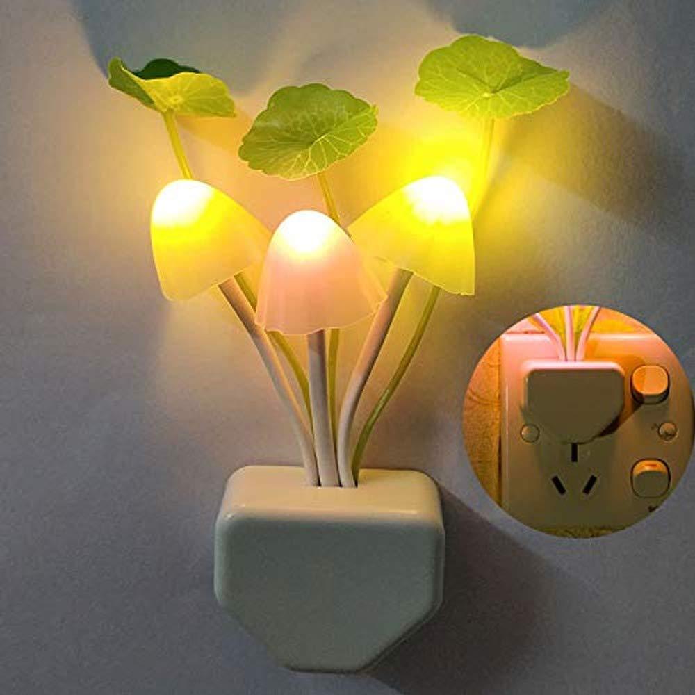 Colorful Mushroom Night Light – LED Lamp for Bedroom & Decor