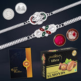 Rakhi Celebration Combo Gift Set for Brother with Sweets & Card