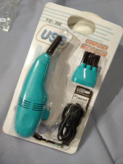 USB Mini Vacuum Cleaner – Portable Dust Remover for Computer, Keyboard & Car Cleaning