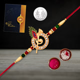 Rakhi Gift Set – Ritual Kit, Chocolate & Card | Wukusy