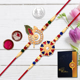 Krishna Flute Mandala Rakhi Set – Complete Raksha Bandhan Combo | Wukusy