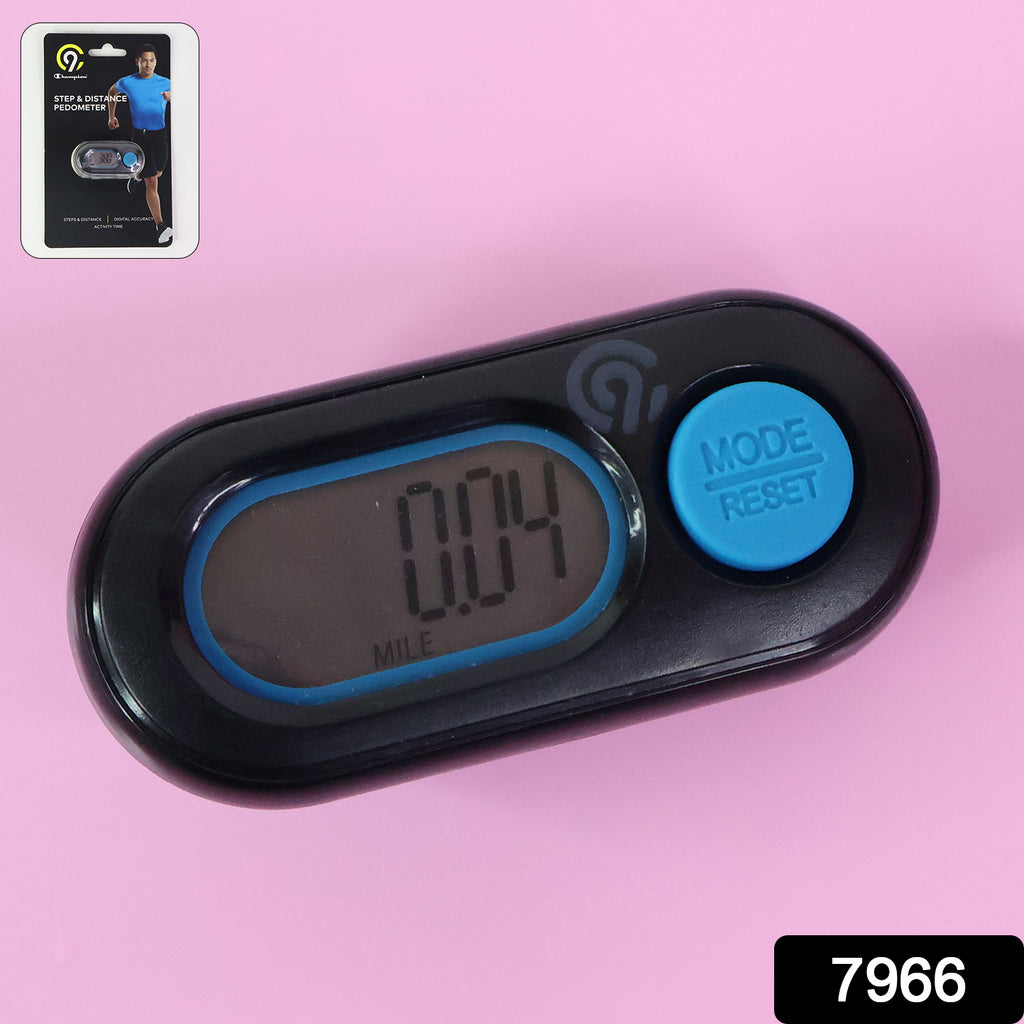 Digital Step  Distance Pedometer With Lcd Display (1 Pc)