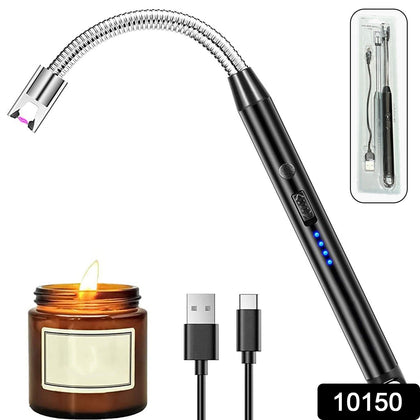 Long Flexible USB Rechargeable Electric Arc Lighter front view