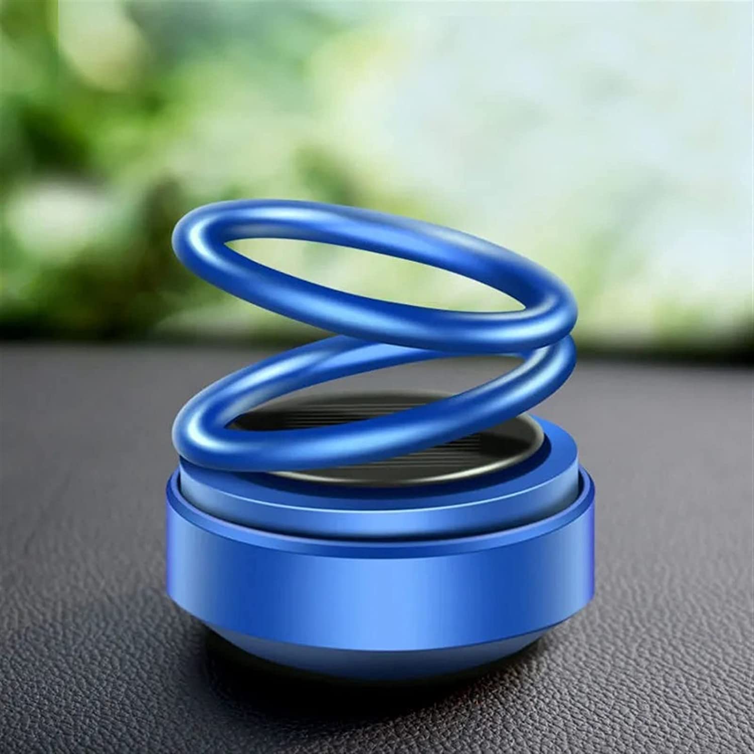 Solar Powered Car Aroma Diffuser – 360° Rotating Car Perfume & Air Freshener for Dashboard