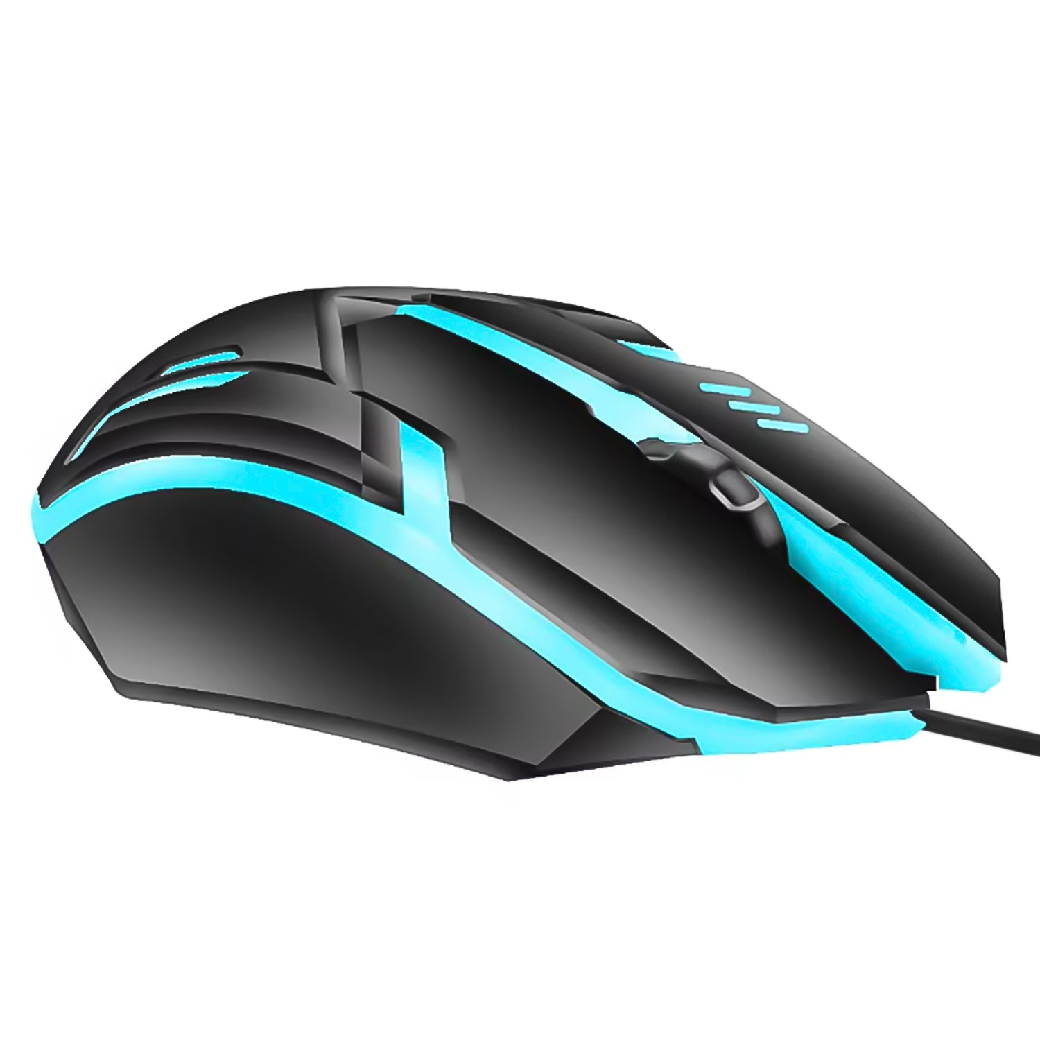 Wukusy Wired Optical USB Mouse ergonomic design