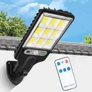 Weatherproof design of the solar LED street light, suitable for outdoor use
