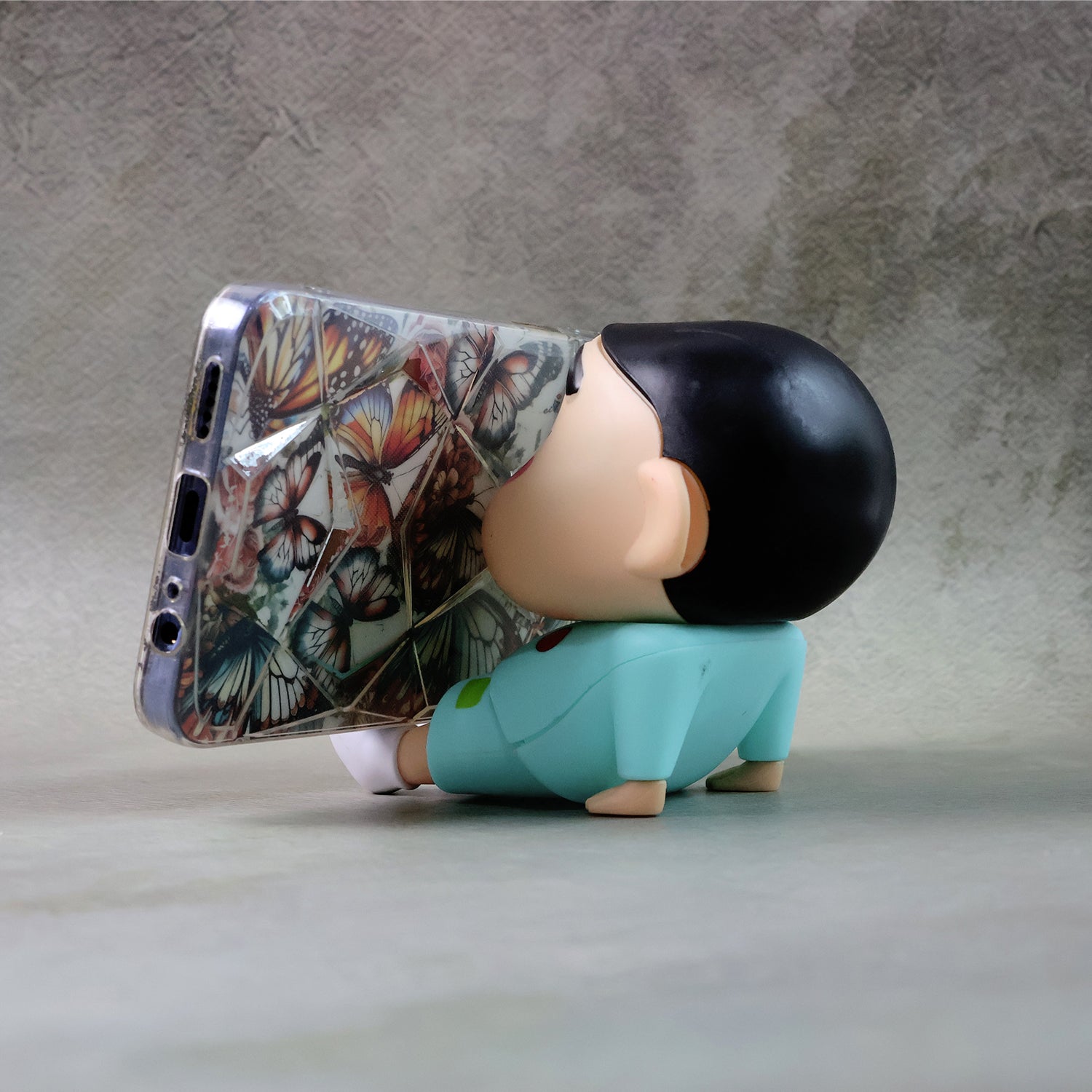 Side View of Cartoon Mobile Phone Stand