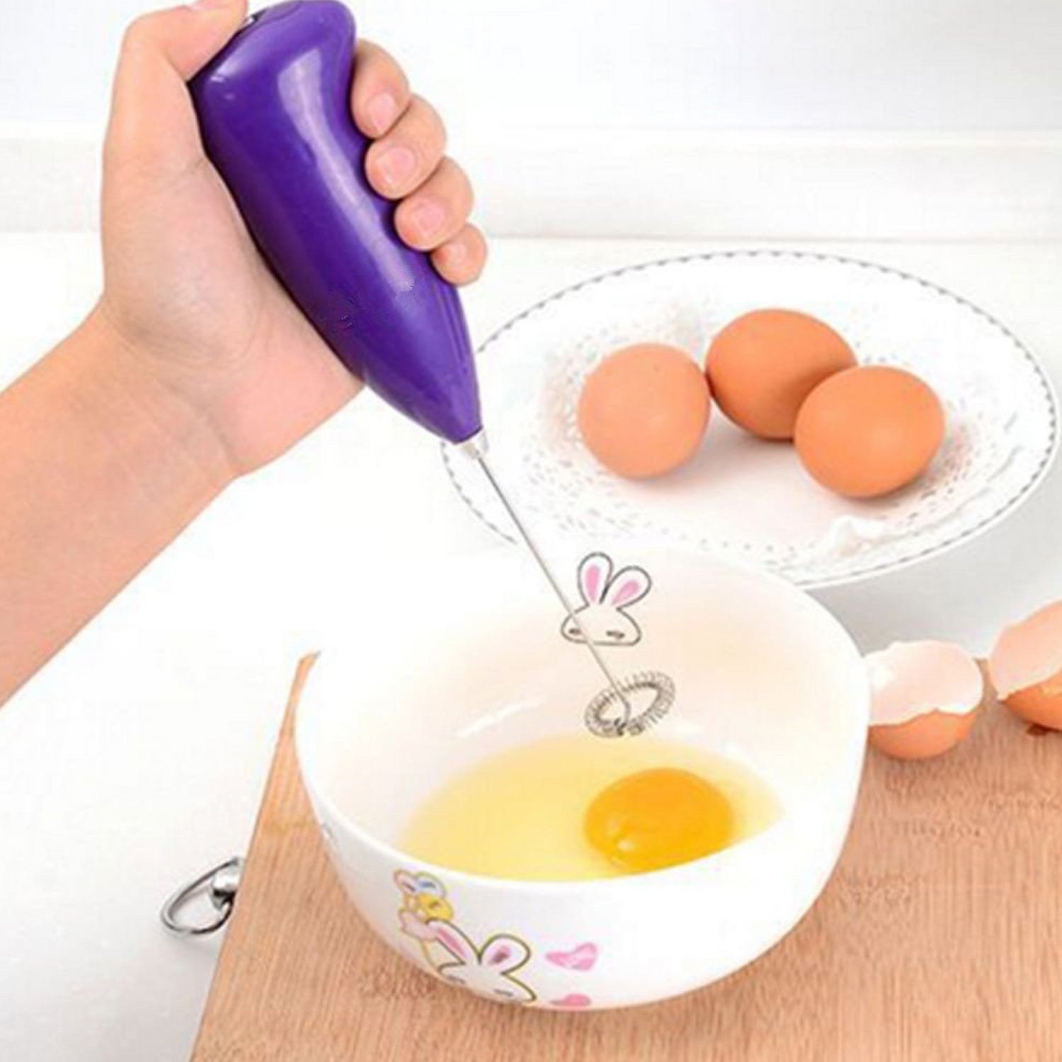 Electric Hand Blender – Variable Speed with Turbo, Stainless Steel Blades