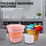 Portable Washing Machine Foldable Washer And Dryer Combo (1 Set  Mix Color)
