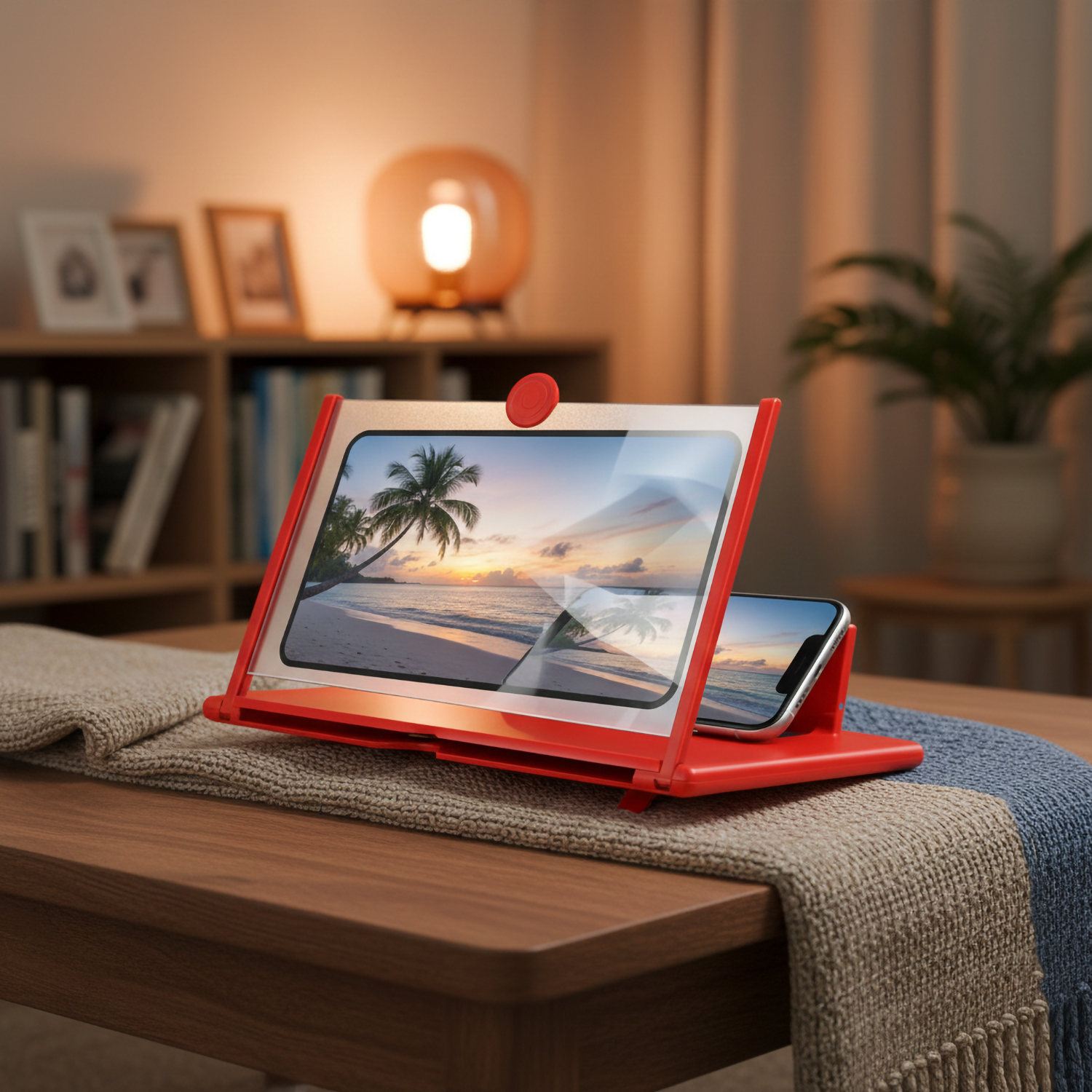 5d Hd Mobile Phone Screen Magnifier Amplifier (8.5 Inch)