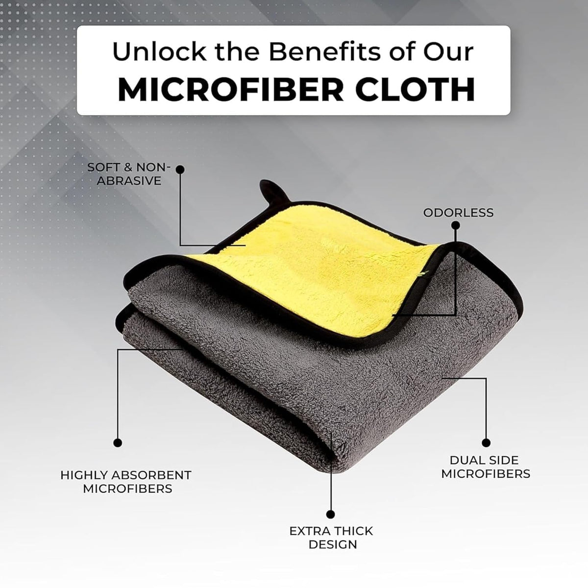 Full car cleaning kit components displayed, highlighting tools for comprehensive vehicle care.