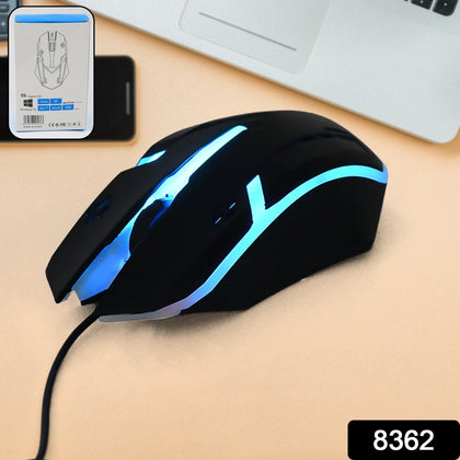 Wukusy Wired Optical USB Mouse front view