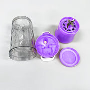 USB rechargeable portable juicer plugged in for charging