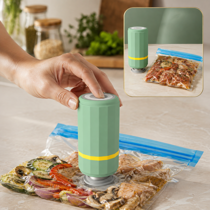 Portable Vacuum Sealer – USB Rechargeable for Food