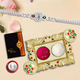 Rakhi Combo Gift Set for Brother - Traditional Festival Essentials