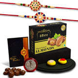 Rakhi Gift Set – Premium Hamper for Brother with Silver Coin | Wukusy