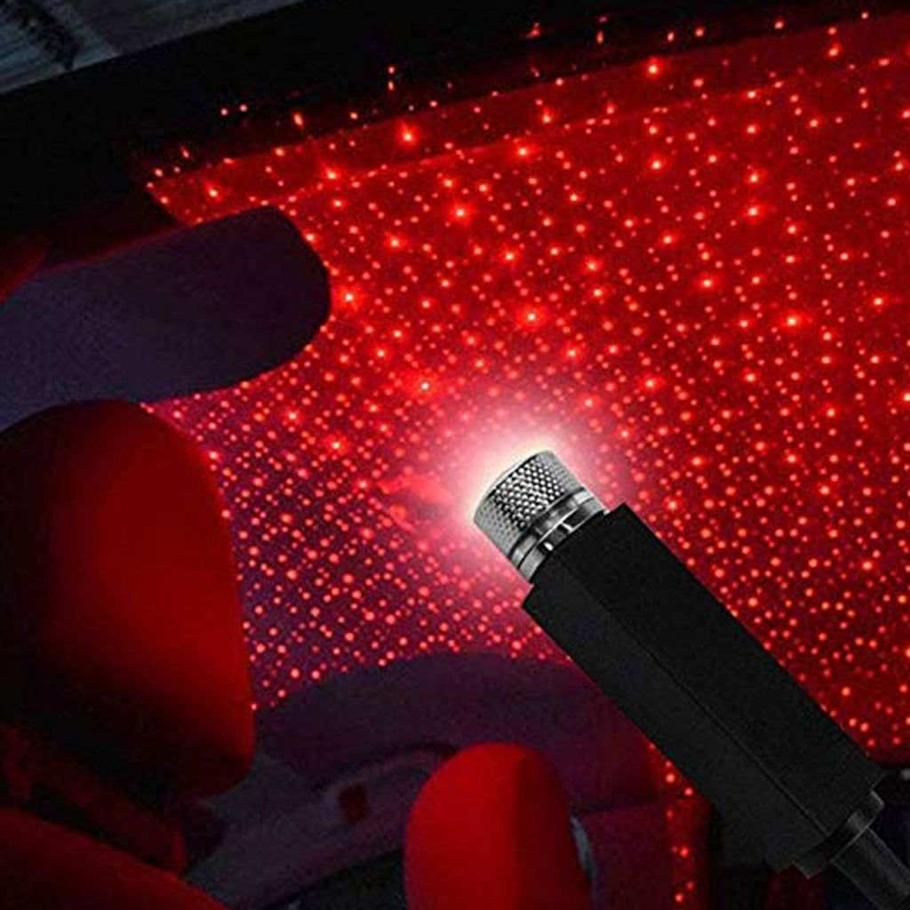 Starry sky projection from 7290 Galaxy Laser Light in bedroom