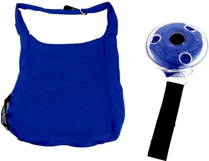 Eco-friendly insulated grocery bag unfolded showing spacious design