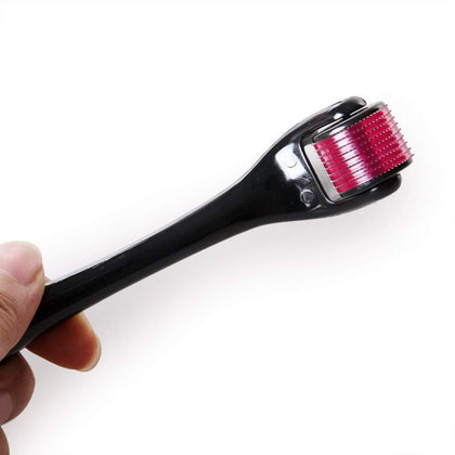 Premium Derma Roller with wooden handle