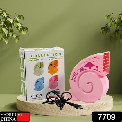 Cute bright color desktop USB mini fan