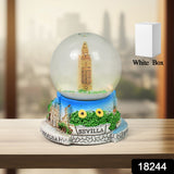 Snow Globe Souvenir for Desk & Office Decoration (1 Pc)
